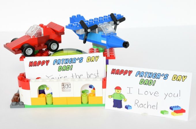 Lego Card Holder - Fathers Day | yesilovewalmart.com