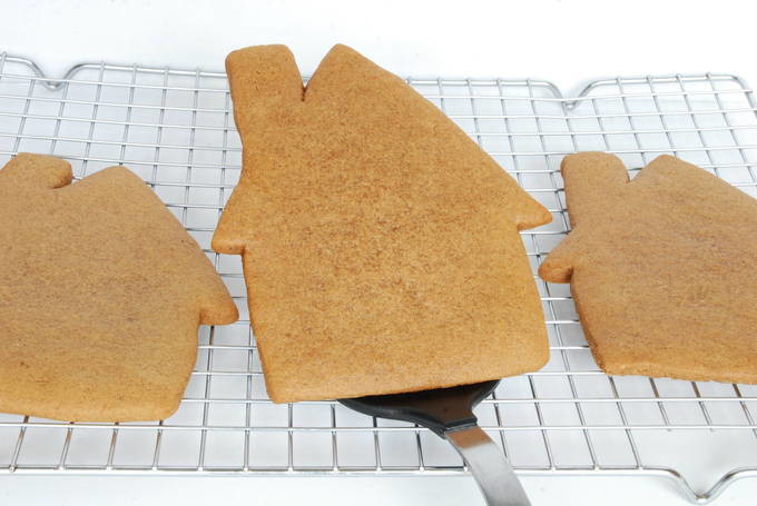 Gingerbread House Cookies - Plain