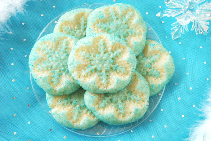Frozen Snowflake Sugar Cookies | yesilovewalmart.com