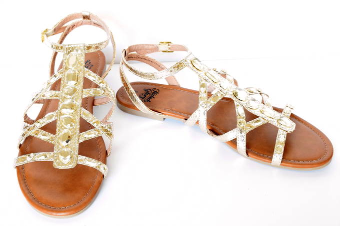 Summer Sandals - Gold | yesilovewalmart.com