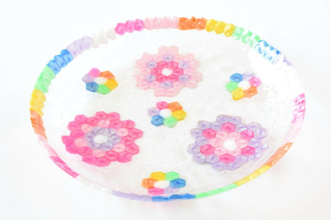 Pony Beads Dish | yesilovewalmart.com