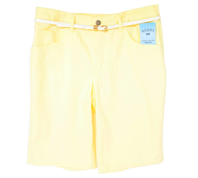 olorful Shorts - Belted Perfect Yellow | yesilovewalmart