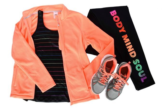 Workout Outfit, Bright | yesilovewalmart.com